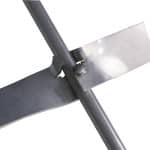 Made in USA with stainless steel throughout and heavy-duty welded construction.