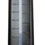 The easy-view bottles with viewing stripe and a gauge in mL and oz.